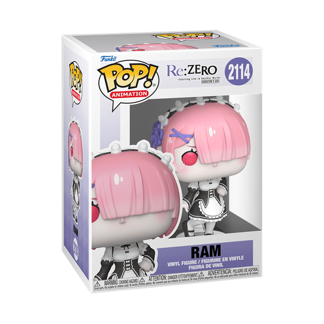 Ram 2114 Re:Zero - Starting Life In Another World Funko Pop Vinyl - 2