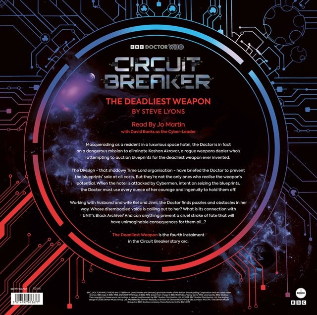 Doctor Who: Circuit Breaker - The Deadliest Weapon - Translucent Purple Coat 1LP - 3