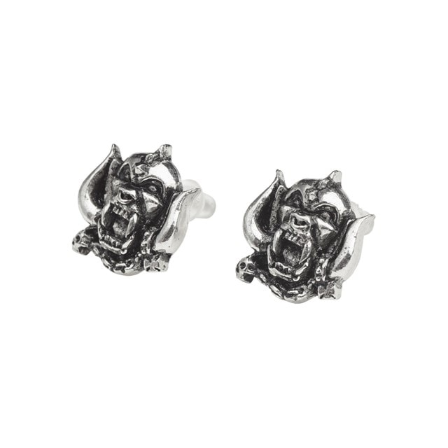 Motorhead Warpig Earrings Studs Pair Jewellery - 2