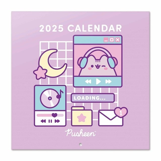 Pusheen 2025 Square Calendar - 1