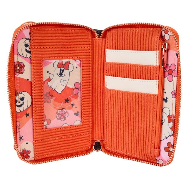 Mickey & Friends Halloween Loungefly Zip Around Wallet - 5