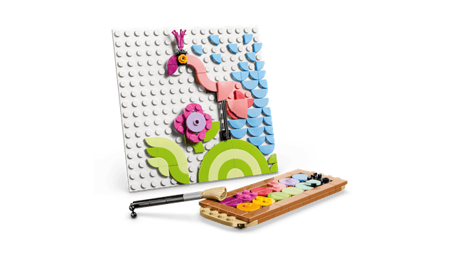 Floral Art Decor Painting LEGO Creator 3-in-1 - 8