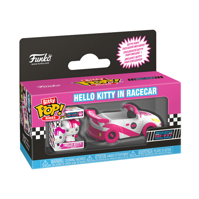 Hello Kitty In Race Car Sanrio Funko Bitty Pop Ride - 5