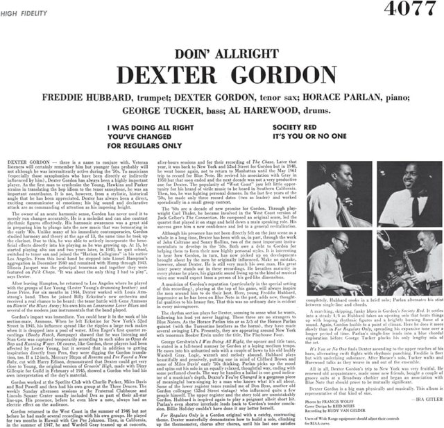 Doin' Allright - 2