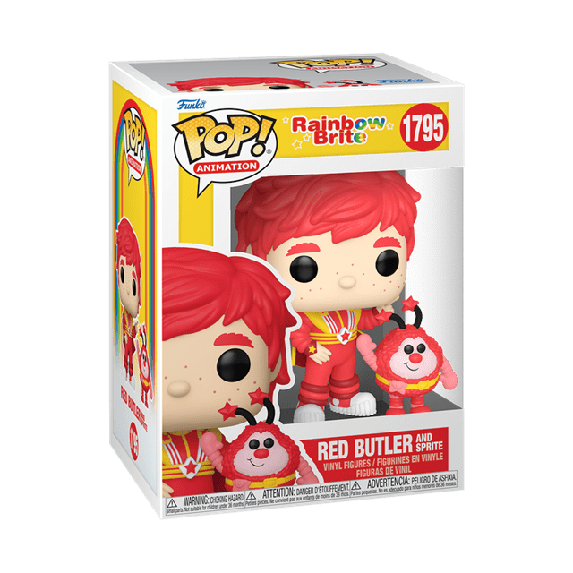 Red Butler And Romeo 1795 Rainbow Brite Funko Pop Vinyl & Buddy - 2