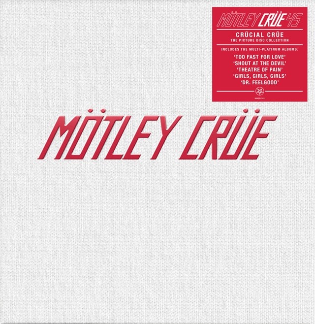 MÖTLEY CRÜE『Crücial Crüe』【未開封】 Mötley Crüe - Crücial Crüe (45th Anniversary) - 5 Picture Vinyl