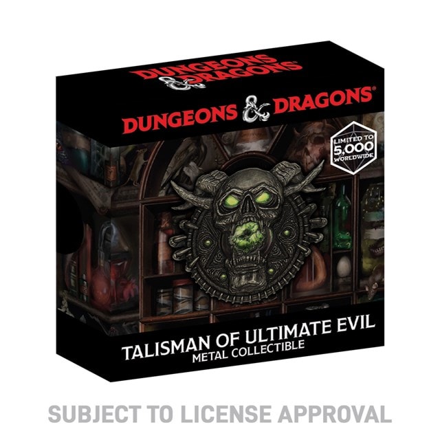 Talisman Of Ultimate Evil Medallion And Art Card Limited Edition Dungeons & Dragons Collectible - 2