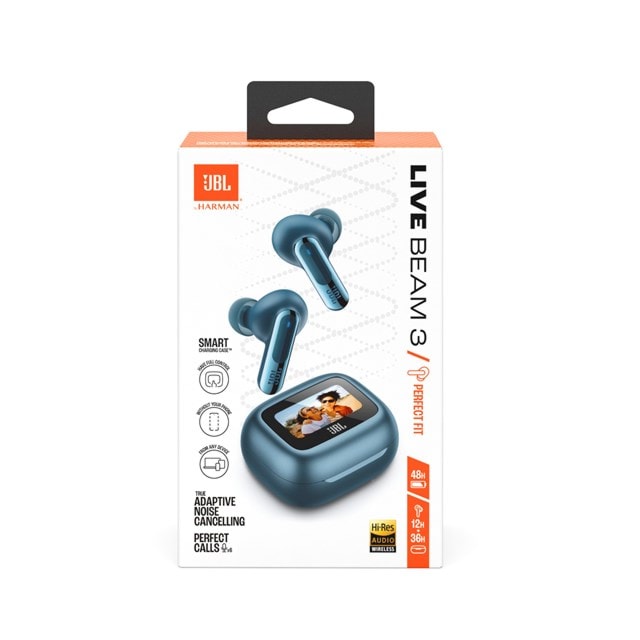 JBL Live Beam 3 Blue True Wireless Bluetooth Earphones - 8