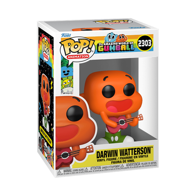 Darwin Watterson 2303 The Amazing World Of Gumball Funko Pop Vinyl - 2