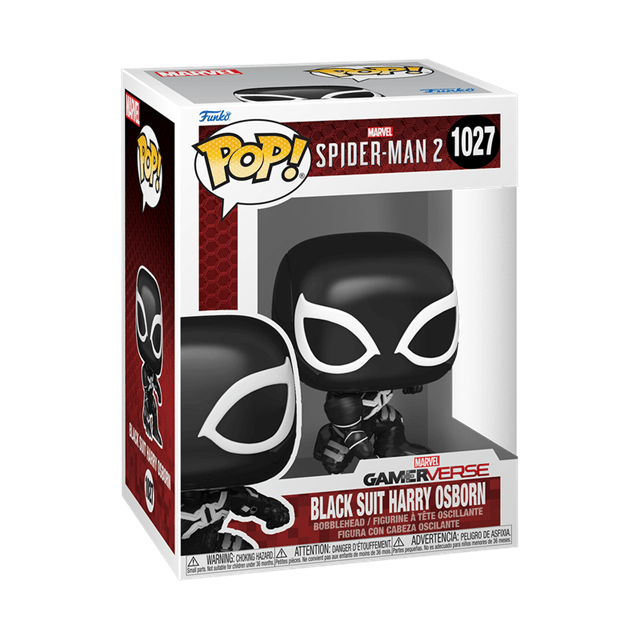 Black Suit Harry Osborn 1027 Spider-Man 2 Funko Pop Vinyl - 2