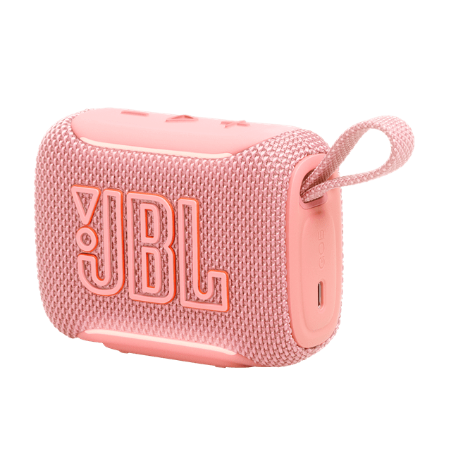 JBL Go 5 Pink Bluetooth Speaker - 3