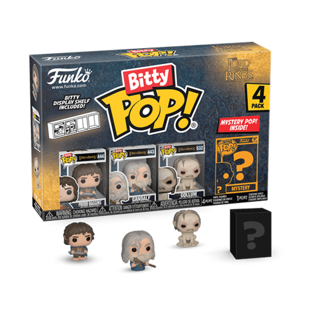 Frodo Lord Of The Rings Bitty Pop 4 Pack - 1