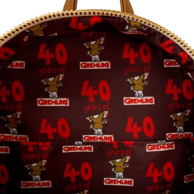 Gizmo Gremlins 40th Anniversary Loungefly Mini Backpack - 8