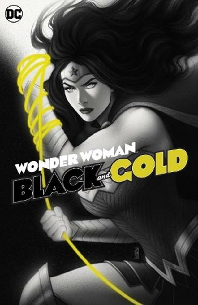 Wonder Woman Black And Gold DC Comics Graphic Novel - 1