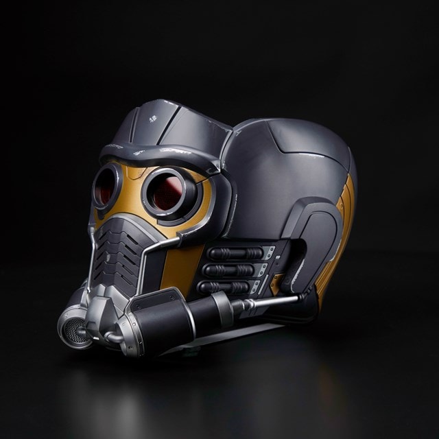 Star-Lord Guardians of the Galaxy Hasbro Marvel Legends Series Premium Electronic Roleplay Helmet - 25