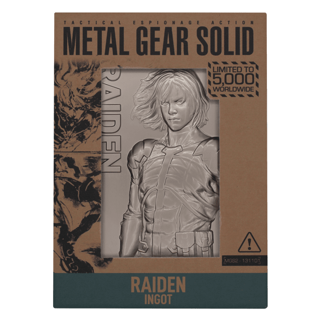 Raiden Metal Gear Solid 2 Ingot - 4