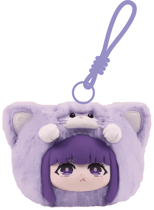 Frieren Beyond Journey's End Animal Party Keychain Blind Box - 7