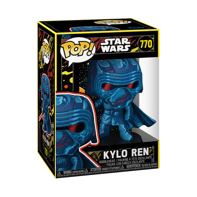 Kylo Ren Retro 770 Star Wars Funko Pop Vinyl - 2