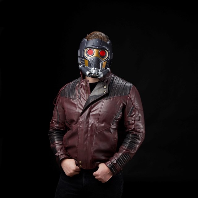 Star-Lord Guardians of the Galaxy Hasbro Marvel Legends Series Premium Electronic Roleplay Helmet - 20