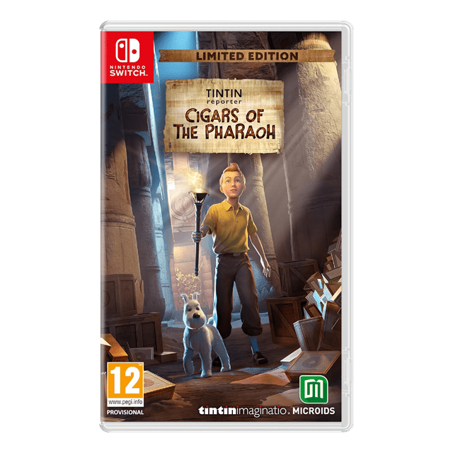 Tintin Reporter: Cigars of the Pharaoh - Limited Edition (Nintendo Switch) - 1