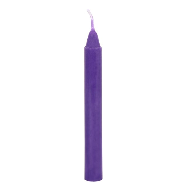 Purple Spell Candle Set Of 12 - 3