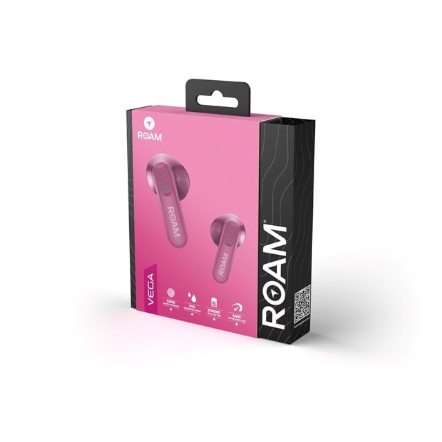 Roam Vega Crocus Pink True Wireless Bluetooth Earphones - 8