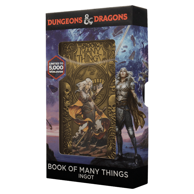 Book Of Many Things Limited Edition Dungeons & Dragons Ingot - 2