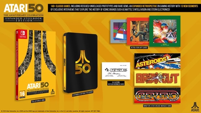 Atari 50: The Anniversary Celebration - Expanded Steelbook Edition (Nintendo Switch) - 3