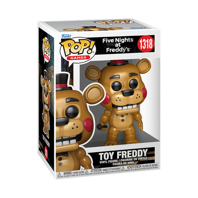 Toy Freddy 1318 Five Nights At Freddy's FNAF Funko Pop Vinyl - 2