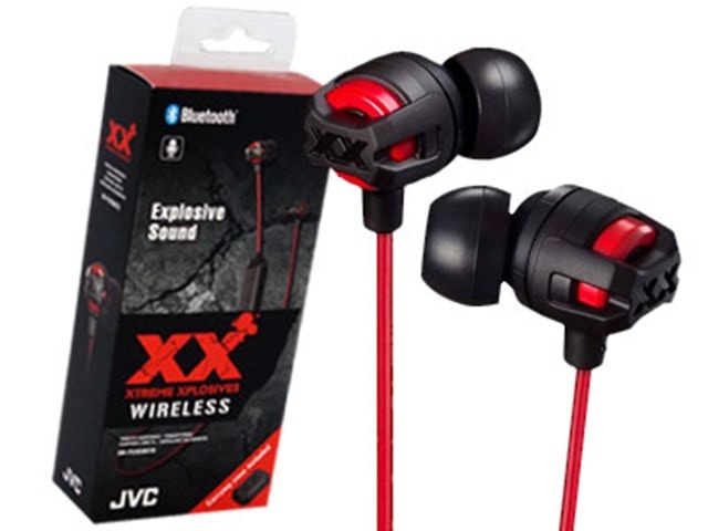 JVC Xtreme Xplosives Black Bluetooth Earphones - 2