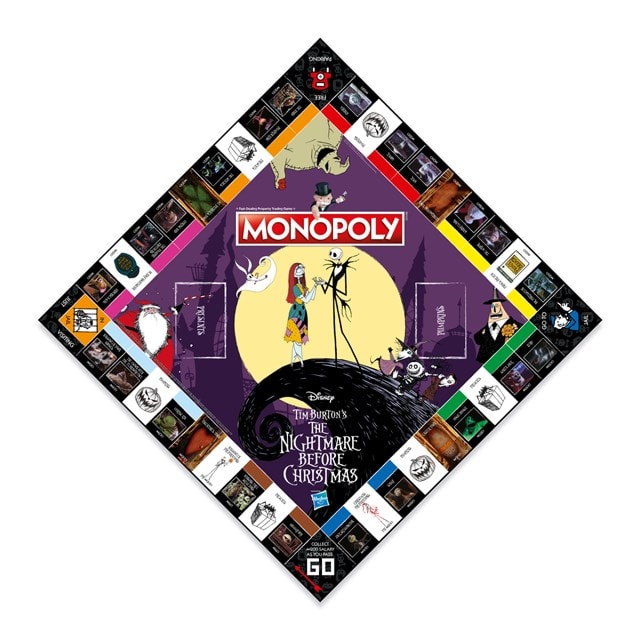 Nightmare Before Christmas Monopoly - 3