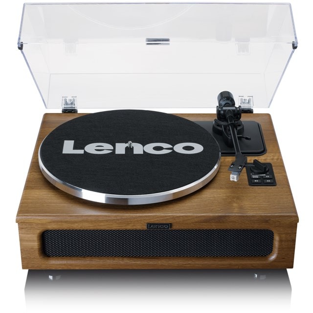 Lenco LS-410WA Walnut Bluetooth Turntable - 1
