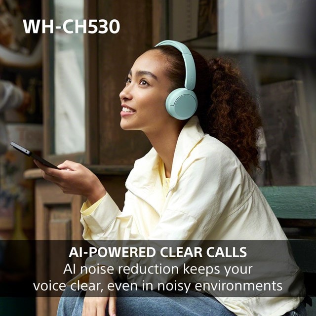 Sony WH-CH530 Black Bluetooth Headphones - 2