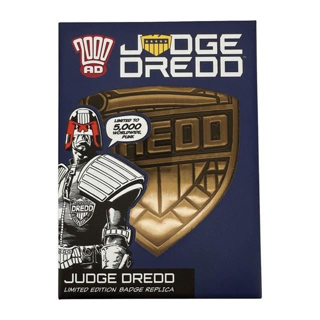 2000 AD Judge Dredd Badge Replica - 4