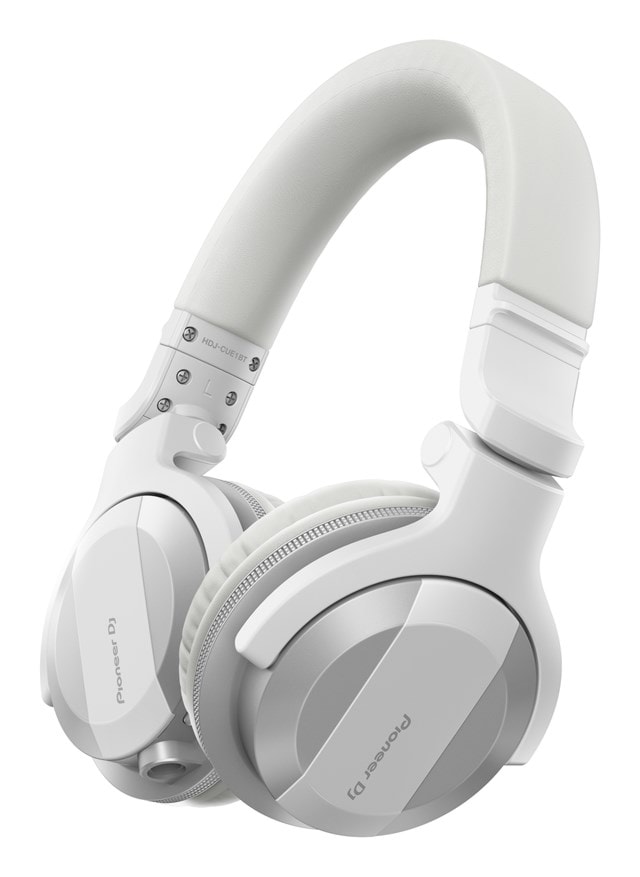 Pioneer DJ HDJ-CUE1BT White DJ Bluetooth Headphones - 4