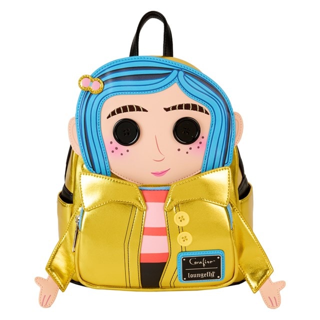 Coraline Doll Cosplay Mini Loungefly Backpack - 1