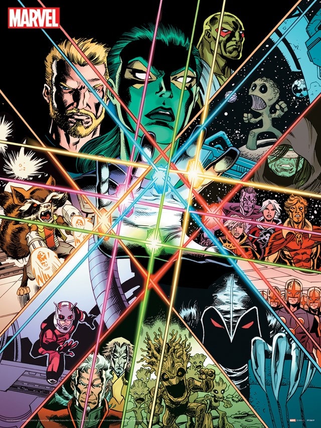 Guardians Of The Galaxy Infinite Multiversal Possibilities 30x40cm Print - 1
