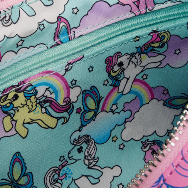 My Little Pony Large All Over Print Baguette Crossbody Bag Loungefly - 5