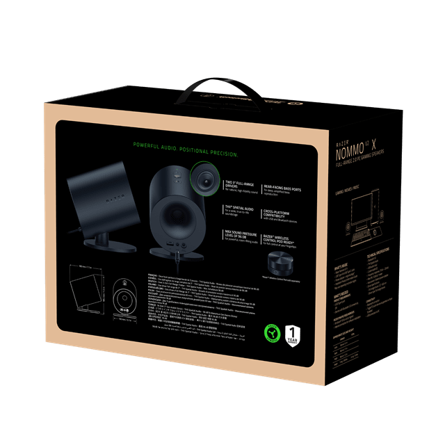 Razer Nommo V2 X PC Gaming Speakers - 9