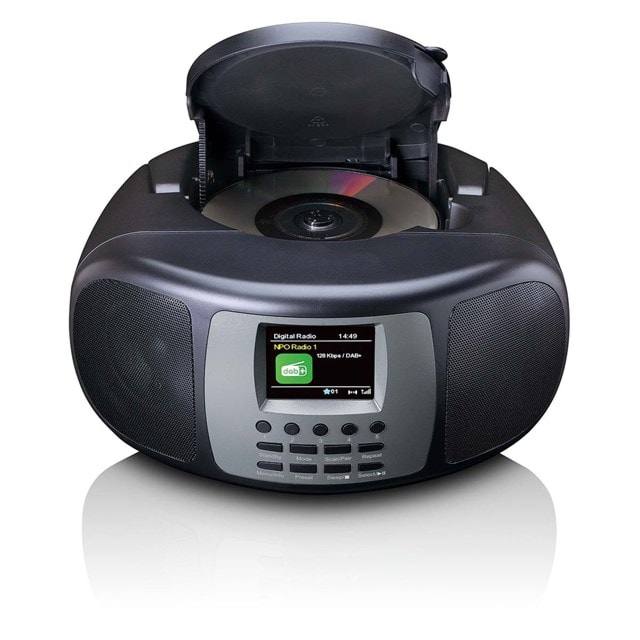 Lenco SCD-860BK Black Bluetooth CD Player With DAB+/FM Radio - 3