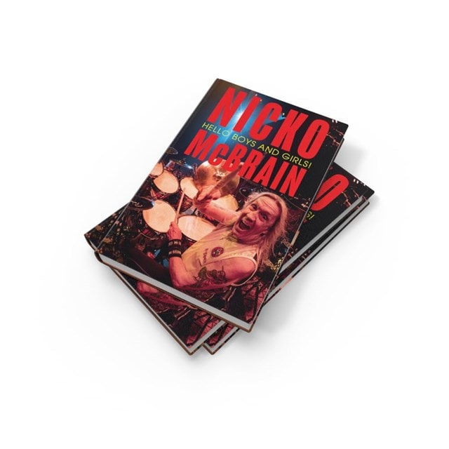 Hello Boys and Girls! Hardback By Nicko McBrain - 3