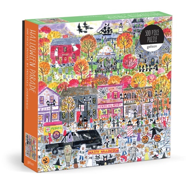 Michael Storring's Halloween Parade 500 Piece Puzzle - 1