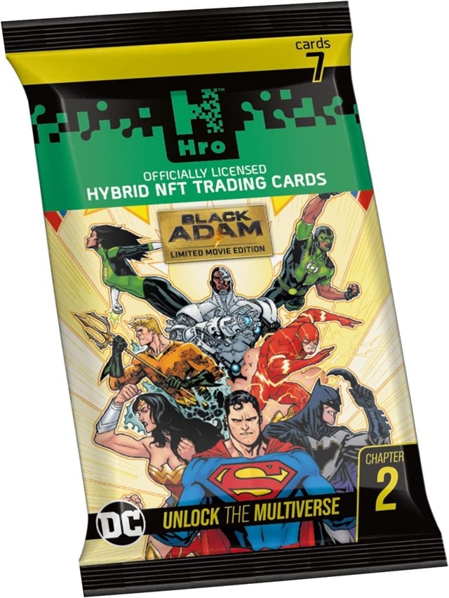 Heroes DC Comics Chapter 2 Flow Pack Trading Cards - 2