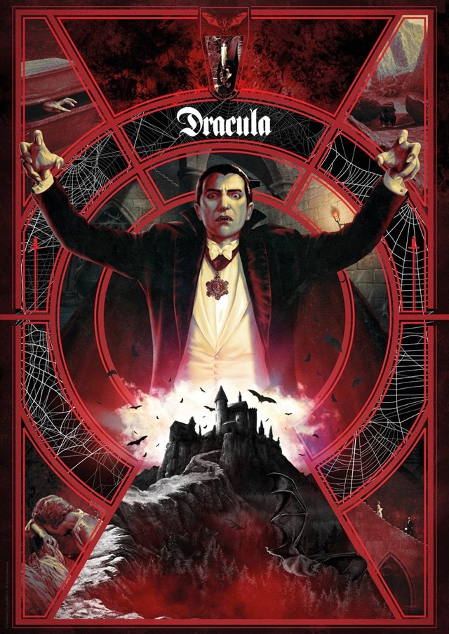 Dracula Limited Edition A3 Fine Art Print - 1
