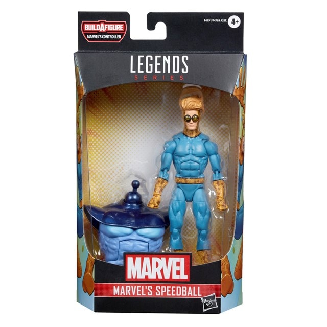 Marvel’s Speedball Marvel Legends Series Classic Comics Action Figure - 10