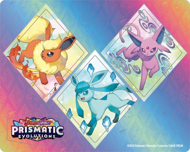 Scarlet & Violet 8.5 Prismatic Evolution Glaceon Tech Sticker Collection Pokemon Trading Cards - 2