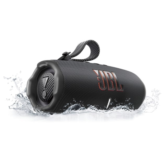 JBL Charge 6 Black Bluetooth Speaker - 10