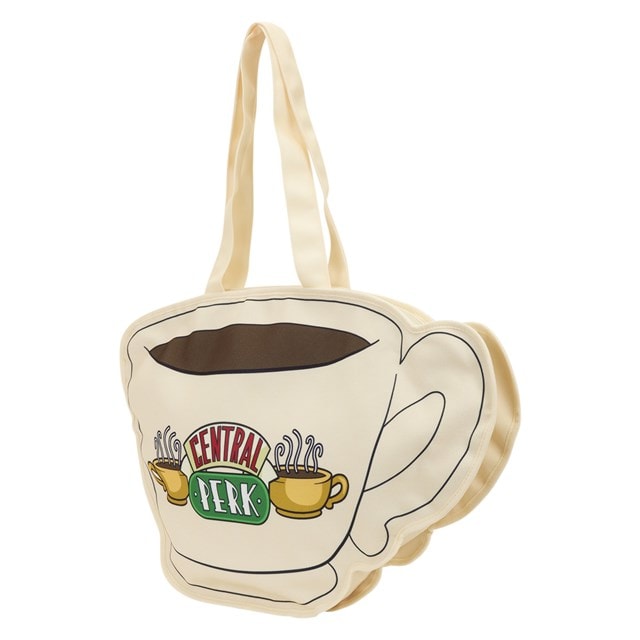 Friends Central Perk Coffee Cup Loungefly Oversized Canvas Tote Bag - 2