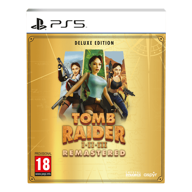 Tomb Raider I-III Remastered - Deluxe Edition (PS5) - 1