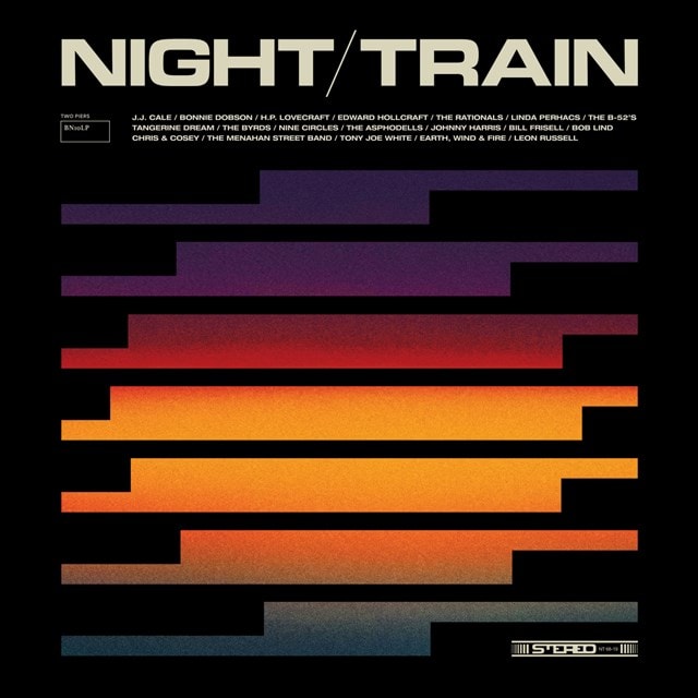 Night Train: Transcontinental Landscapes 1968-2019 - Transparent Petrol/Magenta Sky 2LP - 2